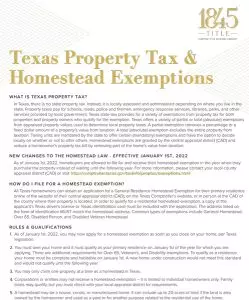 1845-Homestead Exemptions 2022